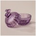 ЕМКОСТЬ ДЛЯ ХРАНЕНИЯ С КРЫШКОЙ "SUNNY" PURPLE 8Х8Х11 СМ