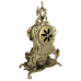 Bello De Bronze Часы Долфин каминные, золото
