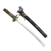 Art Gladius Вакидзаси самурайский меч Медный Дракон
