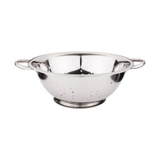 ДУРШЛАГ AGNESS НА НОЖКЕ С РУЧКАМИ, 24 СМ. БЕЗ УПАКОВКИ (КОР=36ШТ.)