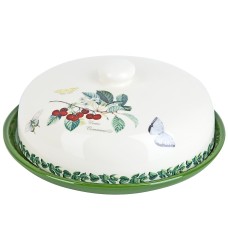Блюдо с крышкой "Fruit Garden" 23,5х23,5х9,5см d=24см (керамика) (подарочная упаковка)