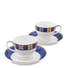 Pavone JK-199 Чайный набор на 2 перс. «Золотой Палермо» (Gold Palermo  )
