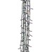 GAEM Электрогирлянда "Бахрома", L500 W0,5 H50 см (160 разноцв LED, 5W, 8 реж свеч, IP20)