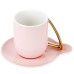 Чайный набор на металлической подставке с подносом 15пр. "5th Avenue. Pink" (6 персон) v=1300/240 мл