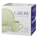 Столовый набор 12пр. "Grow.Blue" (подарочная упаковка)